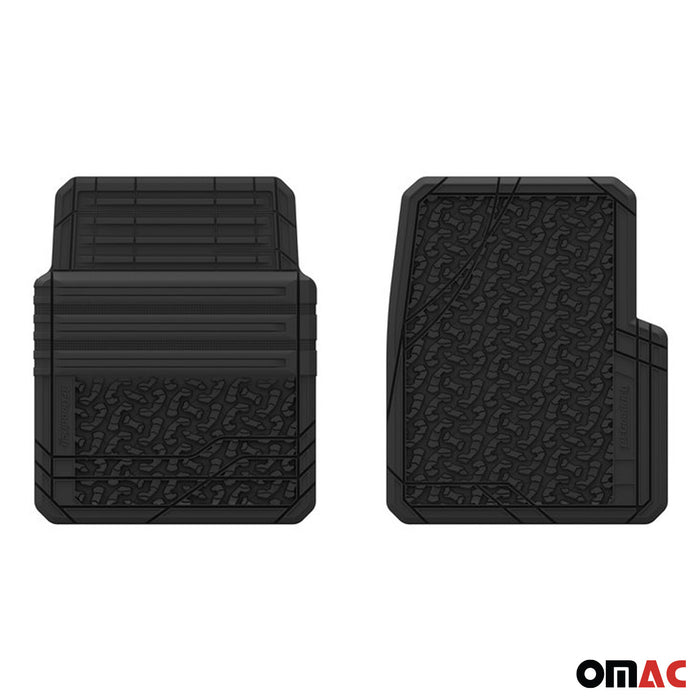 BF Goodrich Floor Mats for Ford Trucks & SUV All Weather Black Rubber 2 Pieces