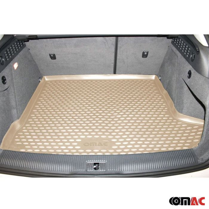 OMAC Cargo Mats Liner for BMW X3 F25 2011-2017 Rubber TPE Beige 1Pc