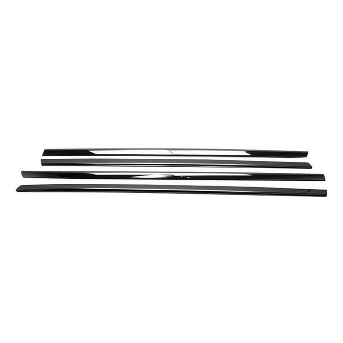 Window Molding Trim Streamer for Dodge Neon 2016-2020 Stainless Steel Dark 4Pcs