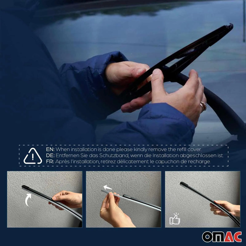 Rear Wiper Blades for Audi A4 Avant Durable Rear Windshield