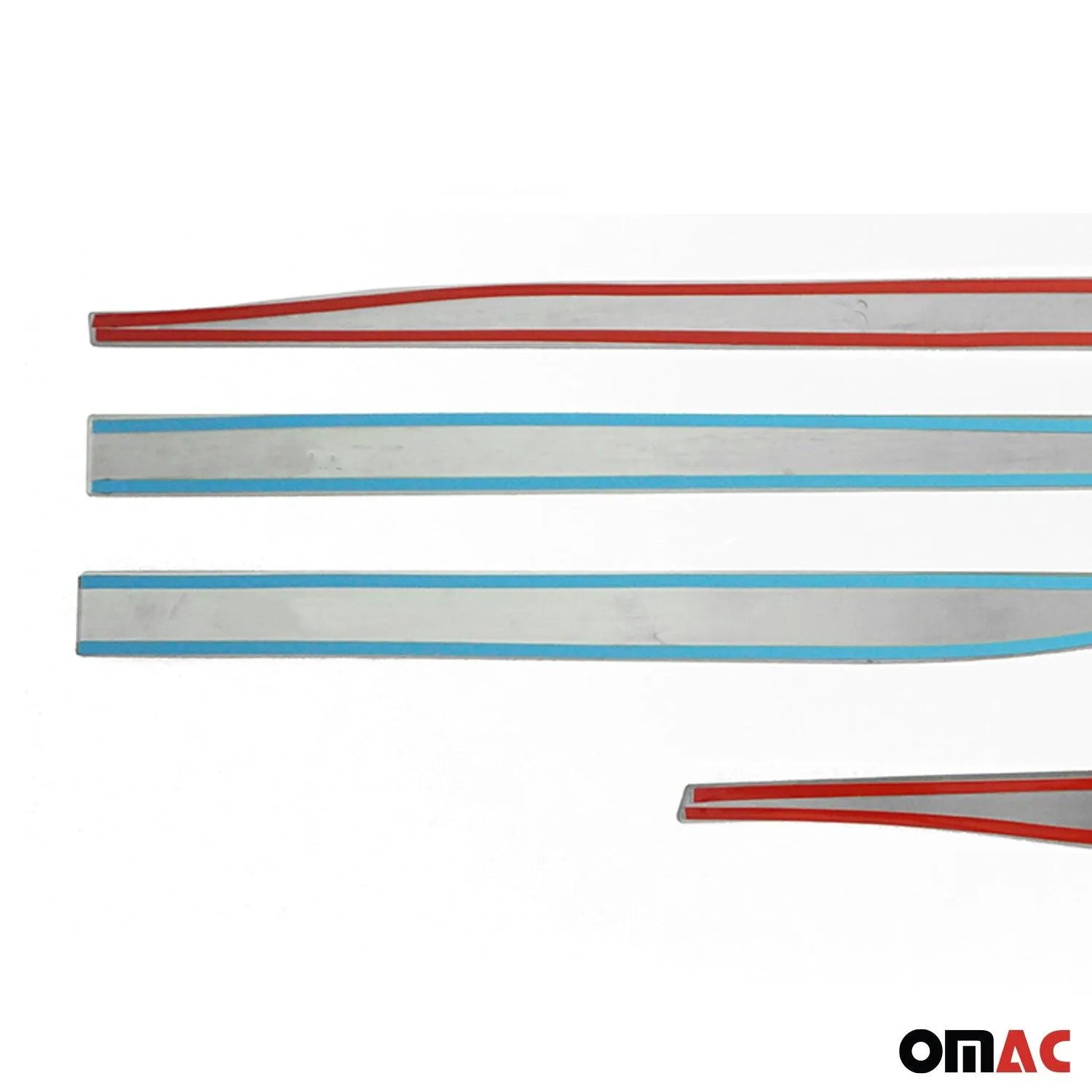 2018-2020 Buick Regal TourX Side Door Molding Trim Stainless Steel Silver 4x