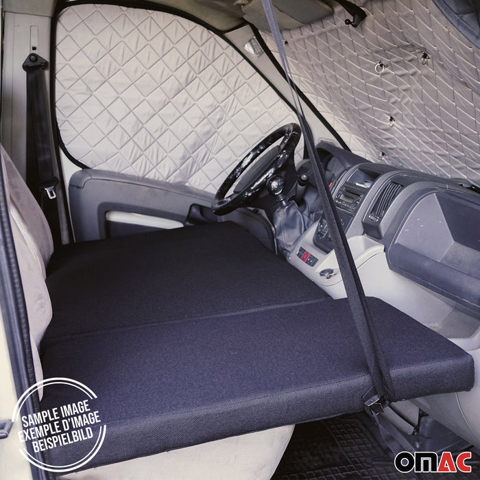 Front Cab Camper Bed Mattress Bed for VW T5 Transporter 2003-2015 Black 1Pc