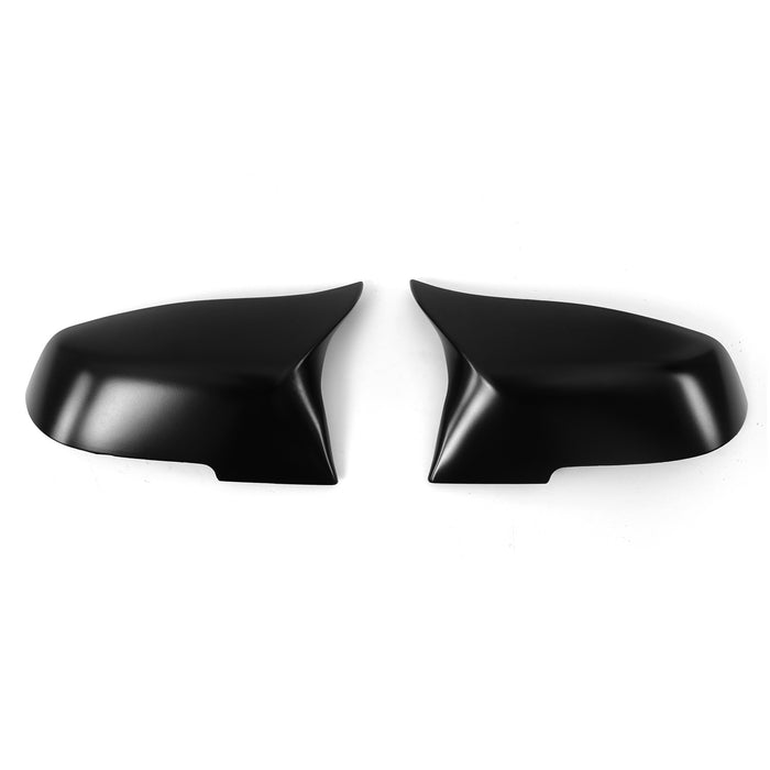 Side Mirror Cover Caps fits BMW 3 Series F30 2014-2018 ABS Paintable Natural