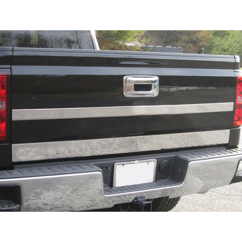 2014-2018 Chevrolet Silverado Stainless Steel Tailgate Trim 1Pc