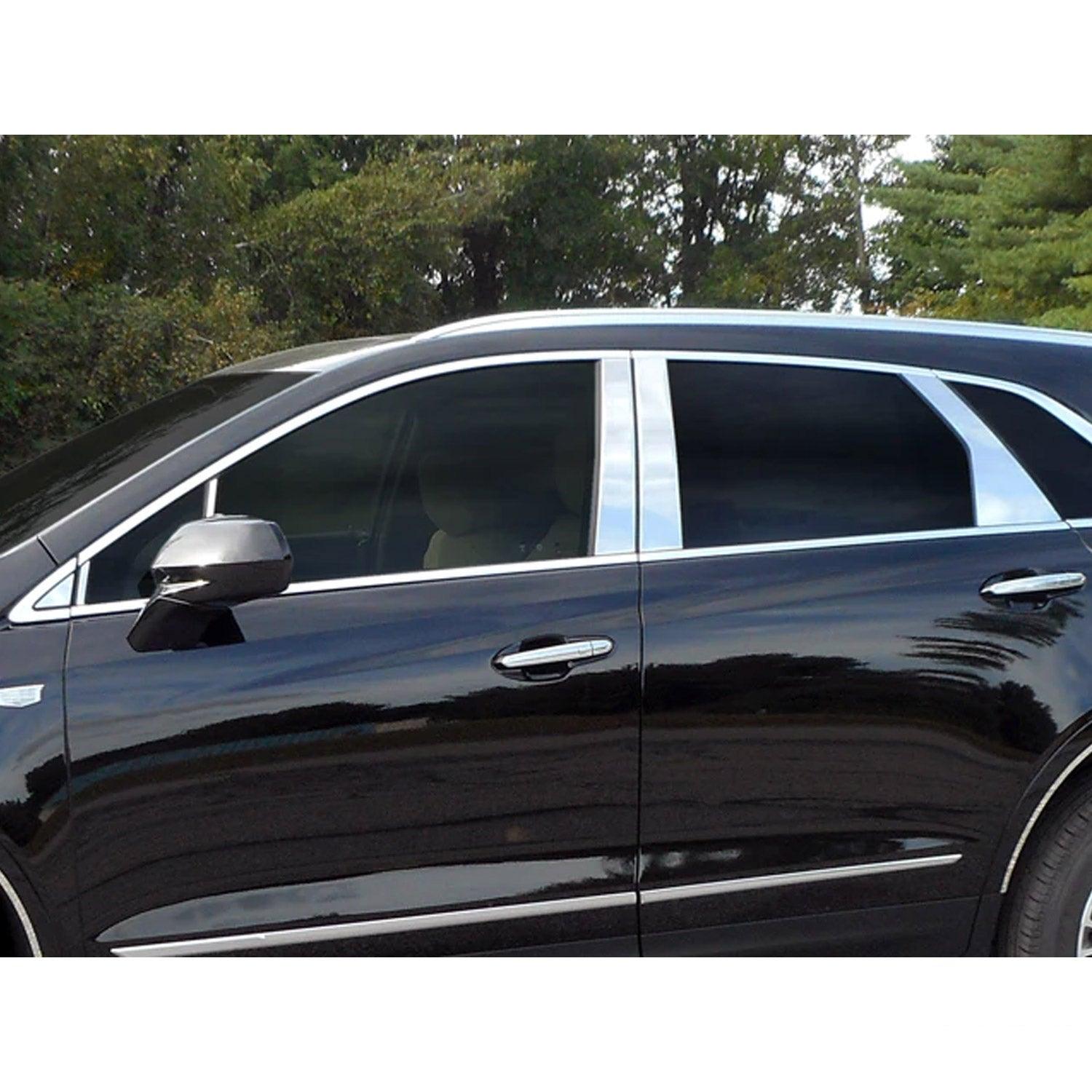 2017-2025 Cadillac XT5 OMAC Stainless Steel Pillar Trim 12 Pcs