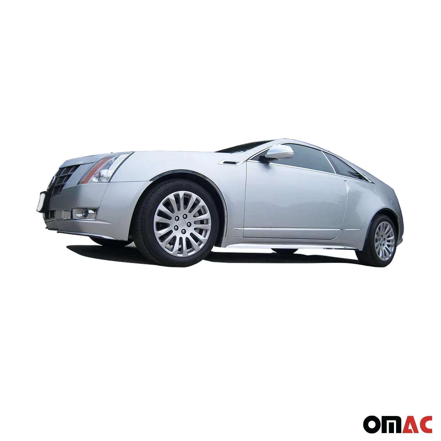 2011-2014 Cadillac CTS Coupe Stainless Rocker Panel Trim 4 Pcs