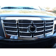 2007-2014 Cadillac Escalade Stainless Steel Grille Accent 4 Pcs