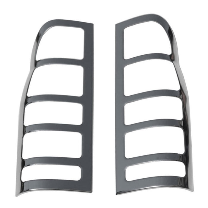 Trunk Tail Light Trim Frame for Ford Transit 2007-2014 Steel Silver 2 Pcs