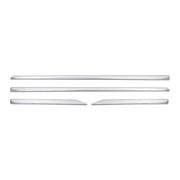 2011-2017 Lexus CT 200h Side Door Molding Trim Skirt Garnish Stainless Steel Silver 4Pcs