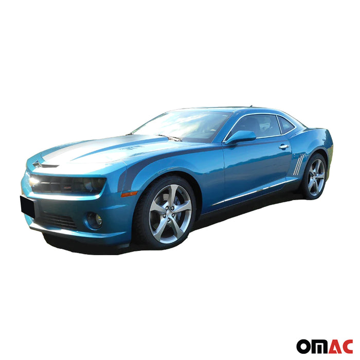 OMAC Stainless Steel Rear Bumper Trim 1Pc Fits 2010-2013 Chevy Camaro