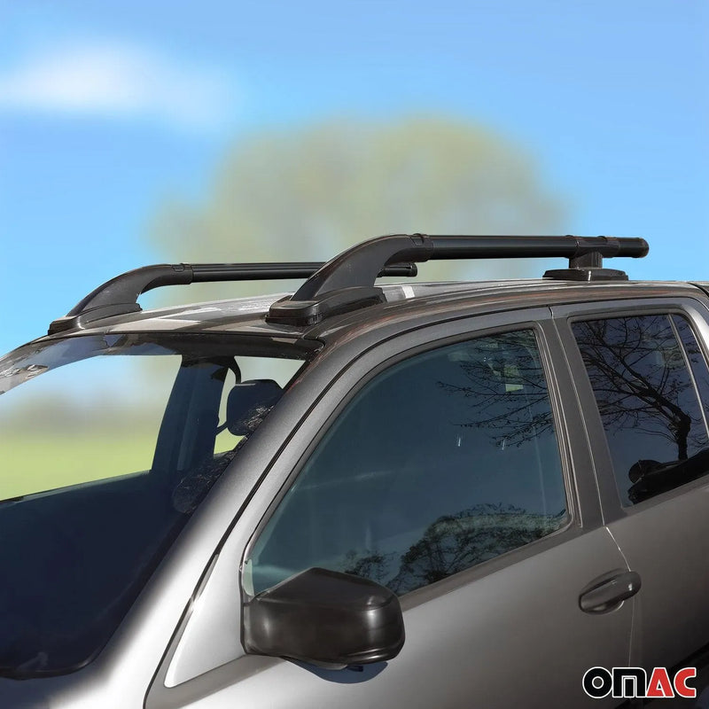 2019-2023 Ford Ranger Roof Rack Rails Side Rails Black