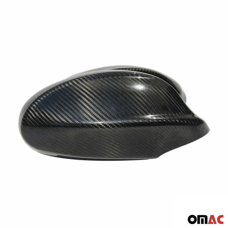 Side Mirror Cover Caps fits BMW 3 Series E90 E91 E92 E93 2005-2008 Carbon - OMAC USA