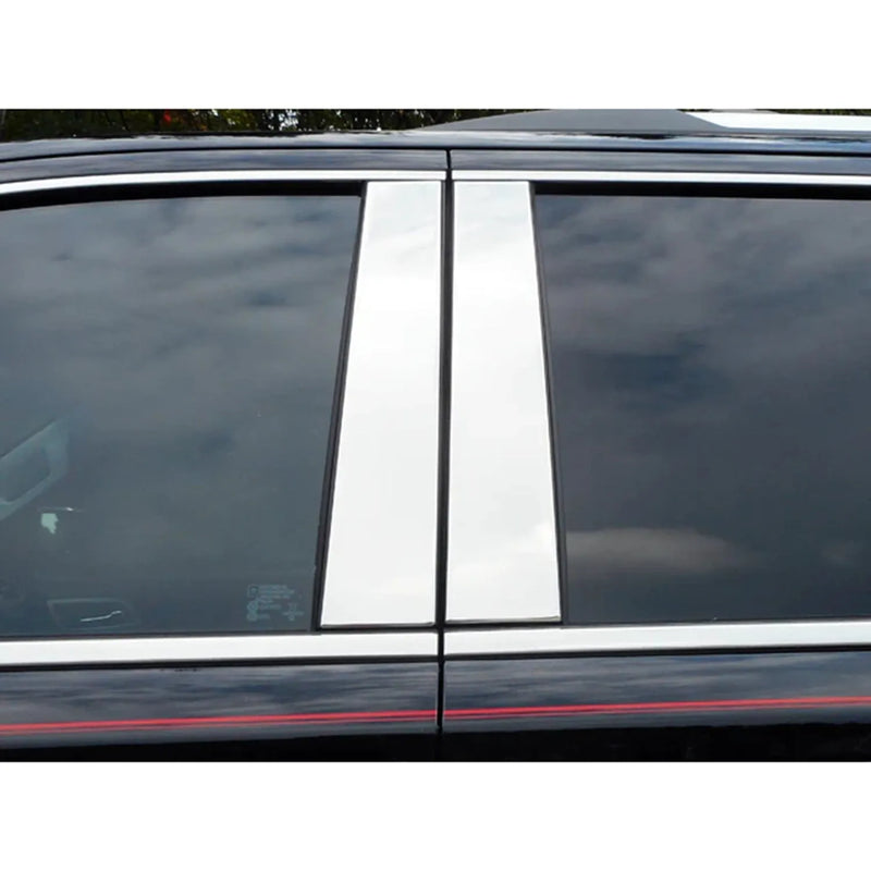 Stainless Steel Pillar Trim 4Pc Fits 2015-2020 Cadillac Escalade