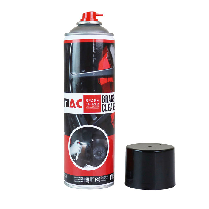 OMAC Brake Caliper Cleaner Spray ABS Disc Cleaner Easy & Quick 17 Oz 12 Pcs