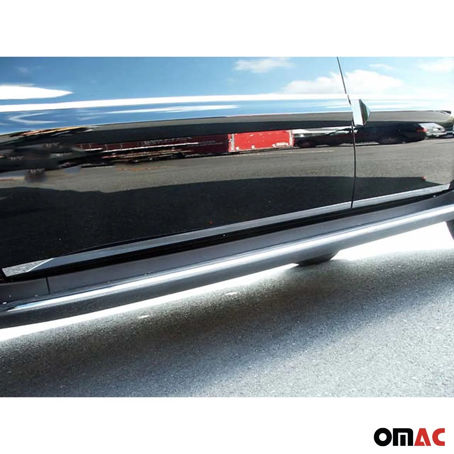 2007-2014 Chevrolet Tahoe Stainless Rocker Panel Trim 4 Pcs – OMAC USA