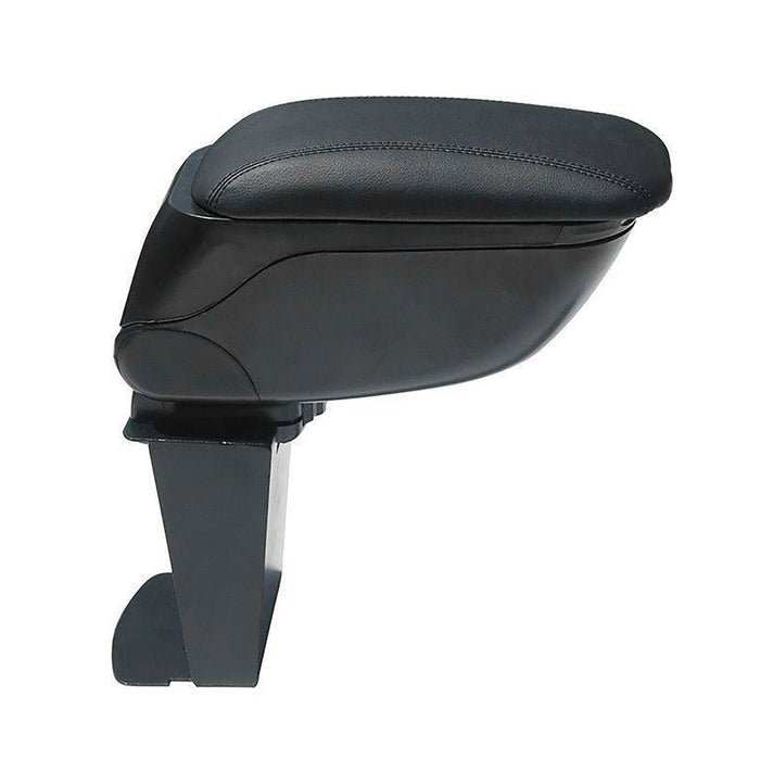 Black Center Console Armrest for Ford Transit Connect 2010-2013 Plastic Leather