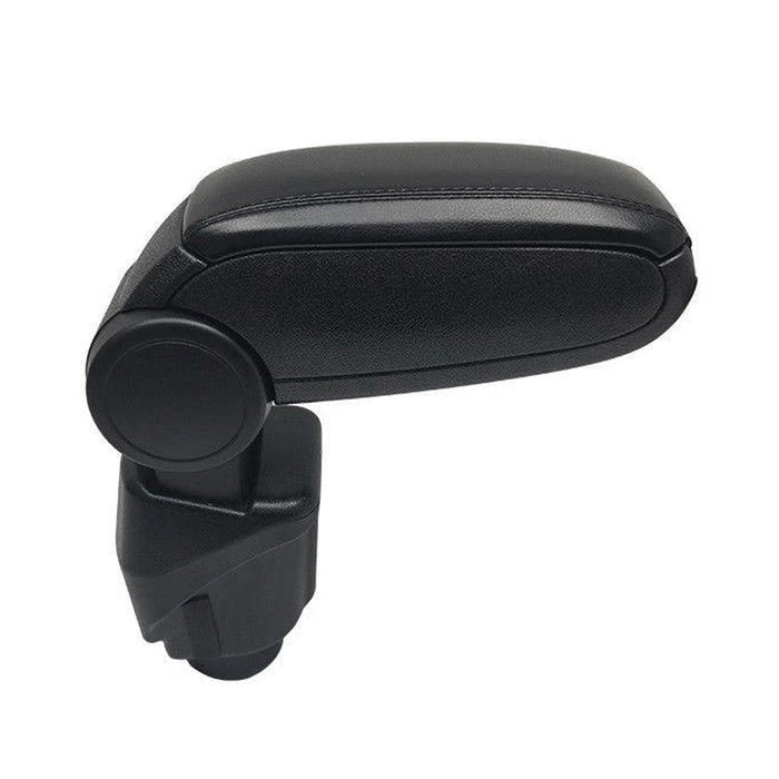 Black Center Console Armrest for Renault Fluence 2010-2018 Plastic PU Leather
