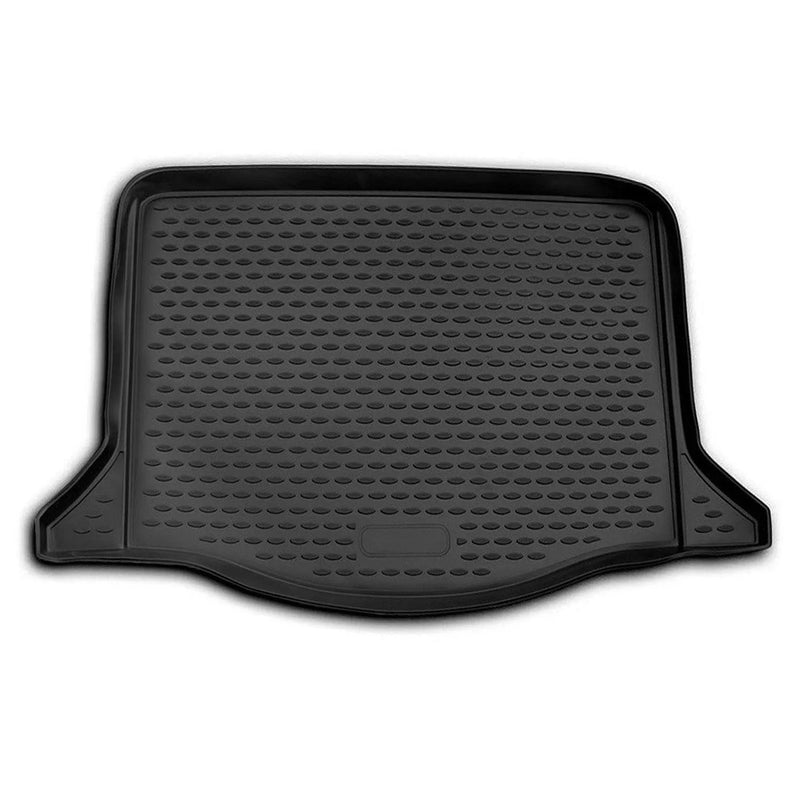 OMAC Cargo Mats Liner for Honda Fit 2009-2013 Rear Trunk Waterproof TPE Black - OMAC USA