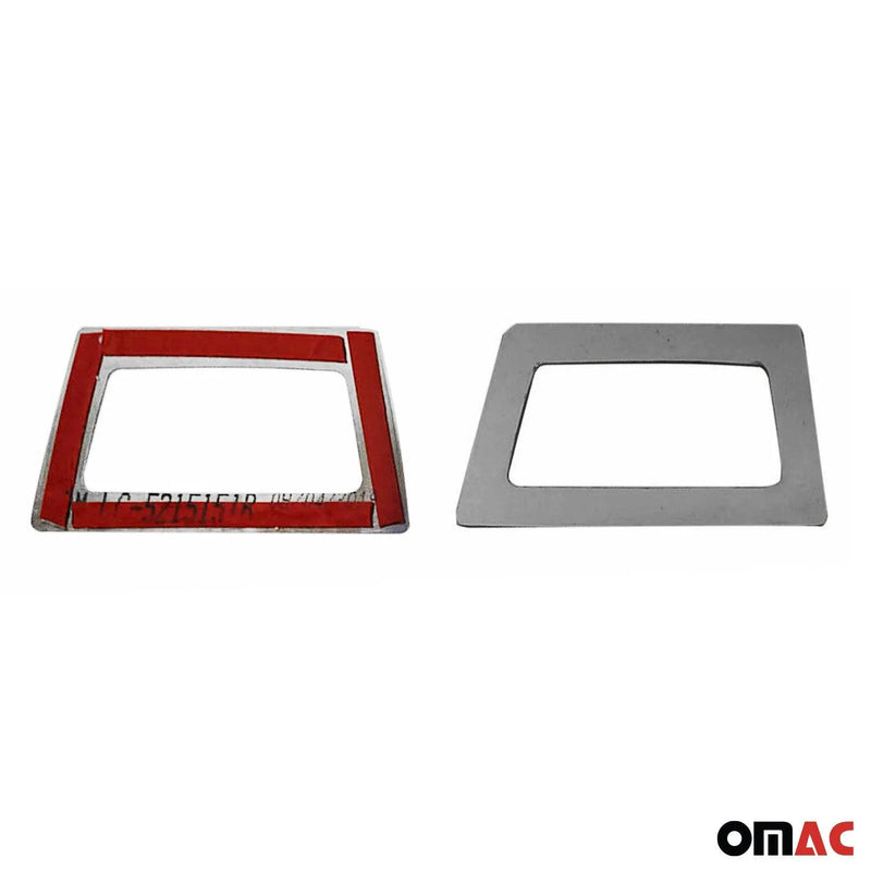 2015-2019 Opel Corsa Side Indicator Signal Trim Cover S. Steel Dark 2Pcs