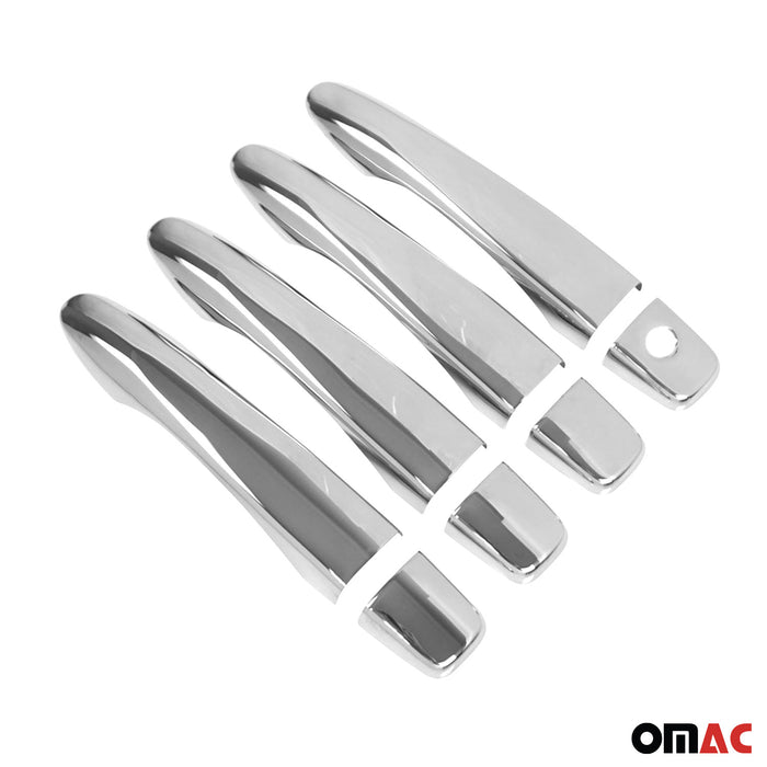 Car Door Handle Cover Protector for Nissan Rogue 2014-2023 Steel Chrome 8 Pcs