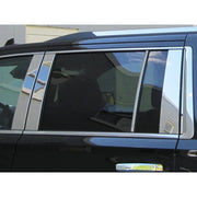 2021-2025 Chevrolet Suburban GMC Yukon XL Stainless Steel Pillar Trim 10Pc