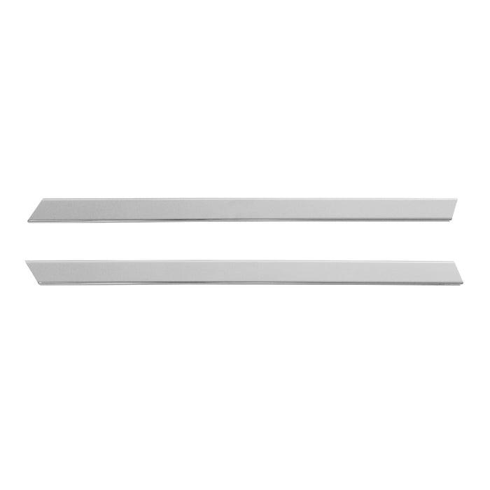 Window Molding Quarter Trim for Ford Transit Connect 2010-2013 Steel Silver 2Pcs