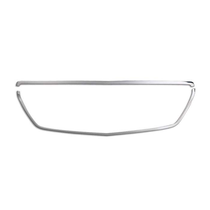 Front Bumper Grill Trim Molding for Mercedes Sprinter W906 2014-2018 Steel 2x