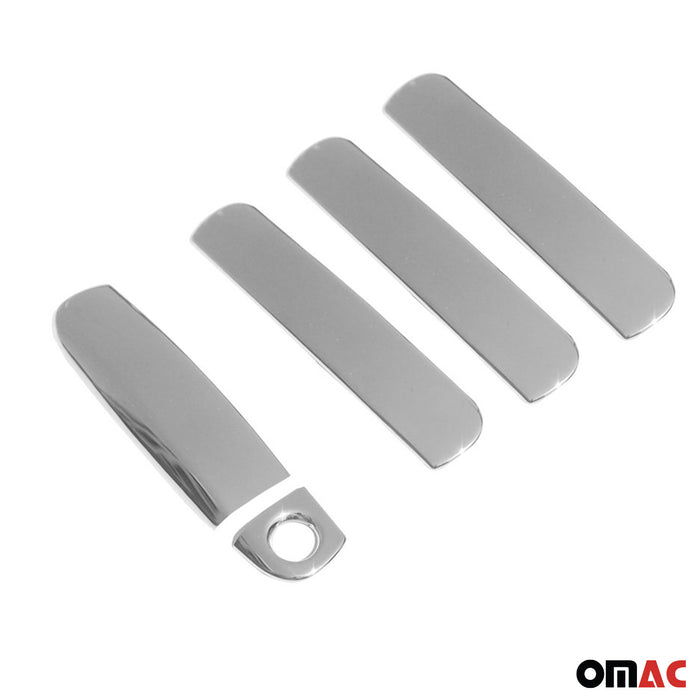 Car Door Handle Cover Protector for Audi A6 1995-2004 Steel Chrome 5 Pcs