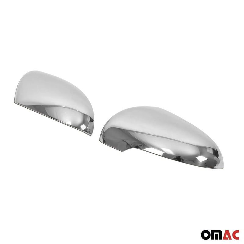 Side Mirror Cover Caps Fits Kia Sorento 2016-2020 Steel Silver 2 Pcs - OMAC USA