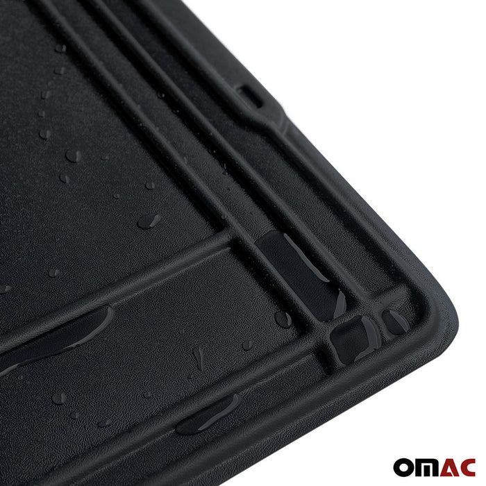High Quality Black Under Sink Cabinet Protection Mat Waterproof Raised Edge