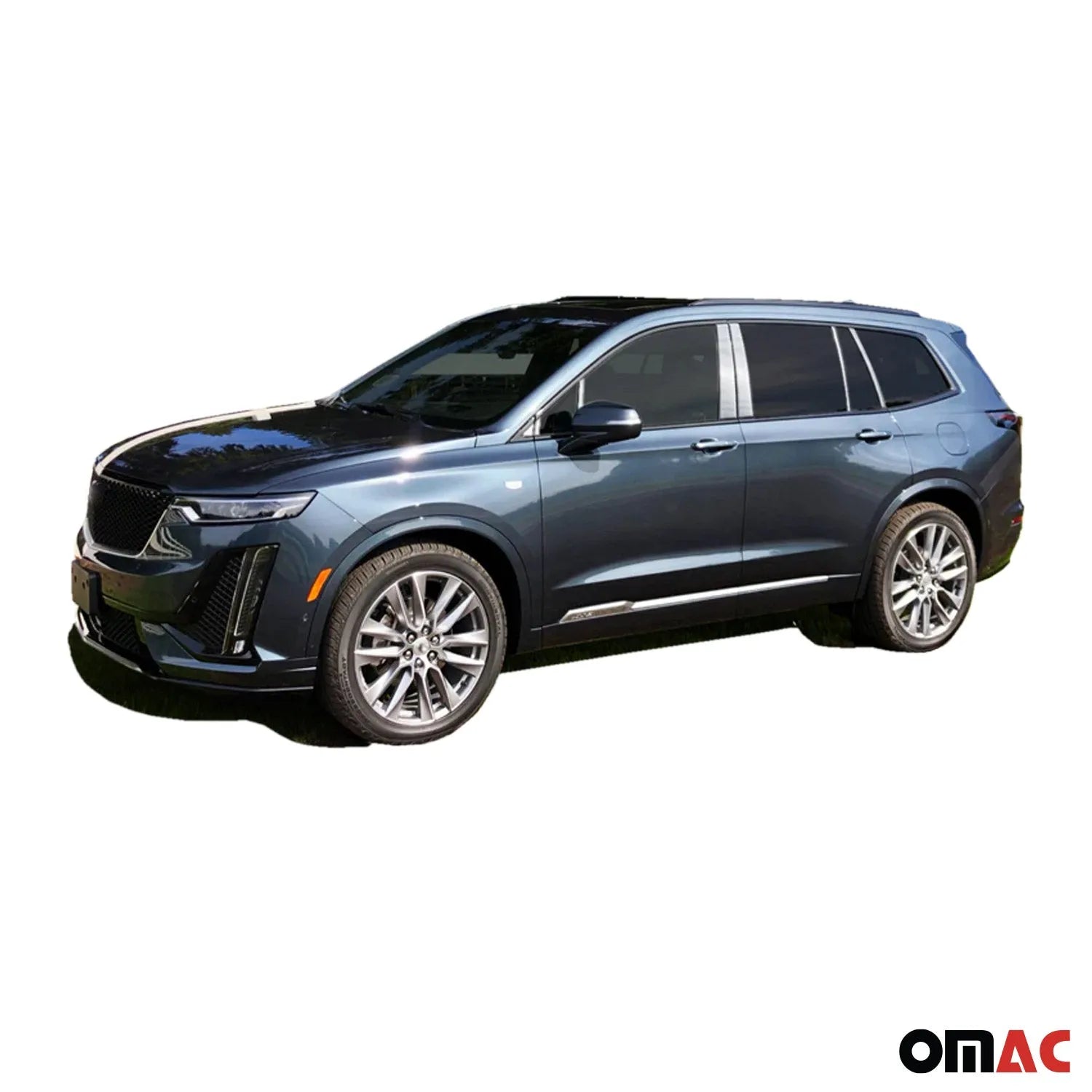 2020-2025 Cadillac XT6 Stainless Steel Pillar Trim 4 Pcs