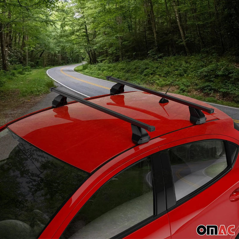 2013-2016 Mazda CX-5 Roof Rack Cross Bars Black