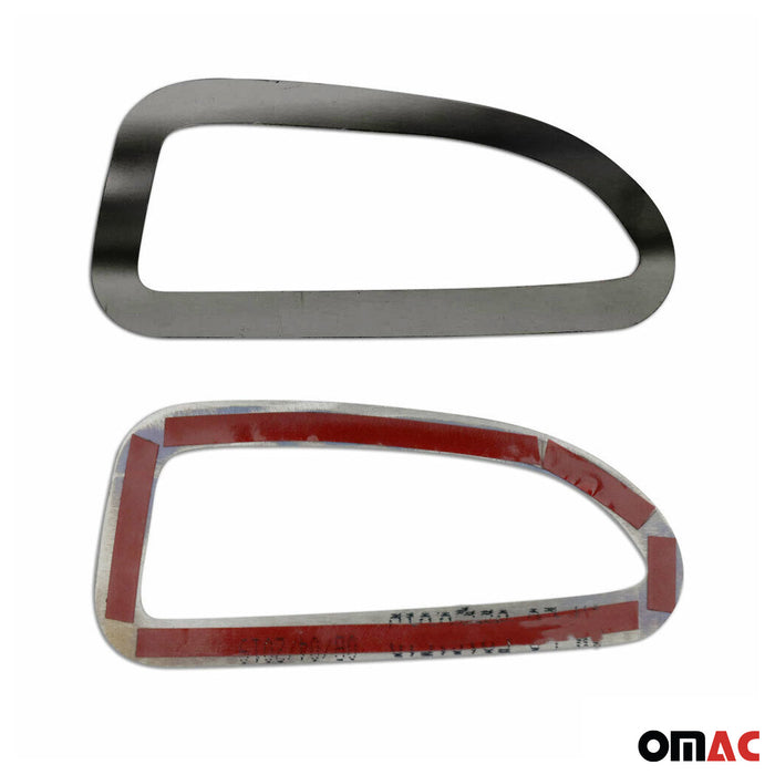 Side Indicator Signal Trim Cover for Opel Astra 2010-2015 S. Steel Dark 2x