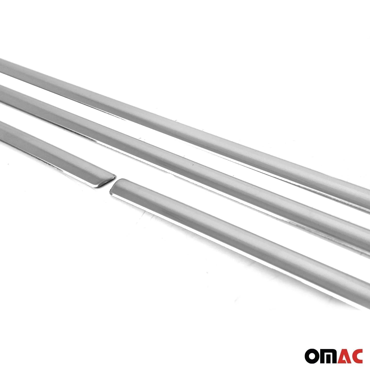 2013-2017 Hyundai Elantra GT Side Door Molding Trim Skirt Garnish Stainless Steel 4x