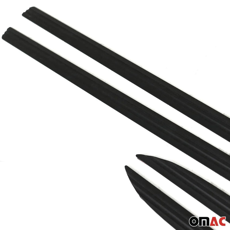 2005-2021 Nissan Frontier Side Door Molding Trim Skirt Garnish Black 4 Pcs