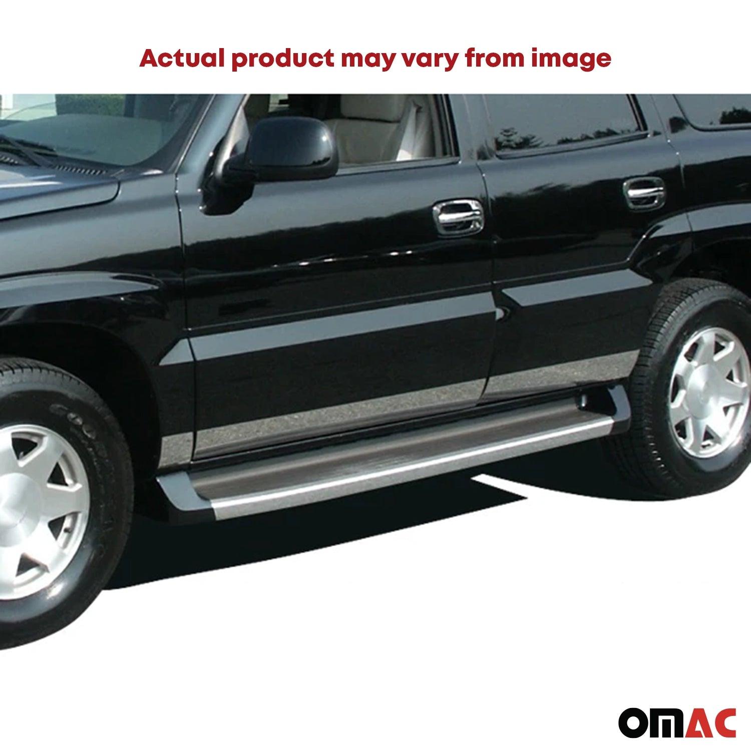 2002-2006 Cadillac Escalade Stainless Rocker Panel Trim 12Pc