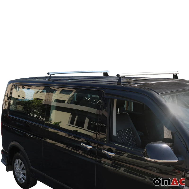 Trunk Bed Roof Racks Cross Bars for Land Rover Range Rover 2003-2012 Alu Gray