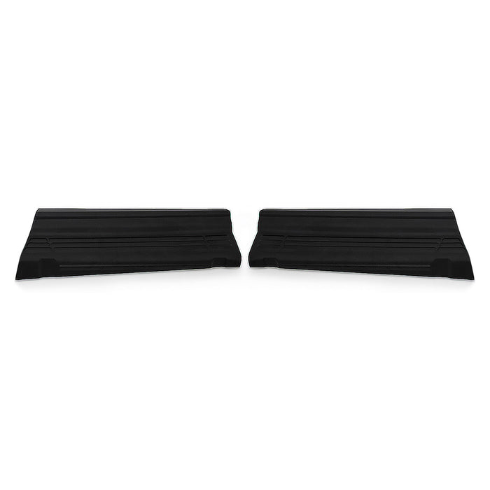 Door Sill Scuff Plate Scratch Protector for RAM ProMaster 2014-2024 Black 2 Pcs