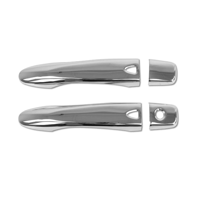 2016-2022 Nissan Micra Car Door Handle Cover Protector Steel Chrome 4 Pcs