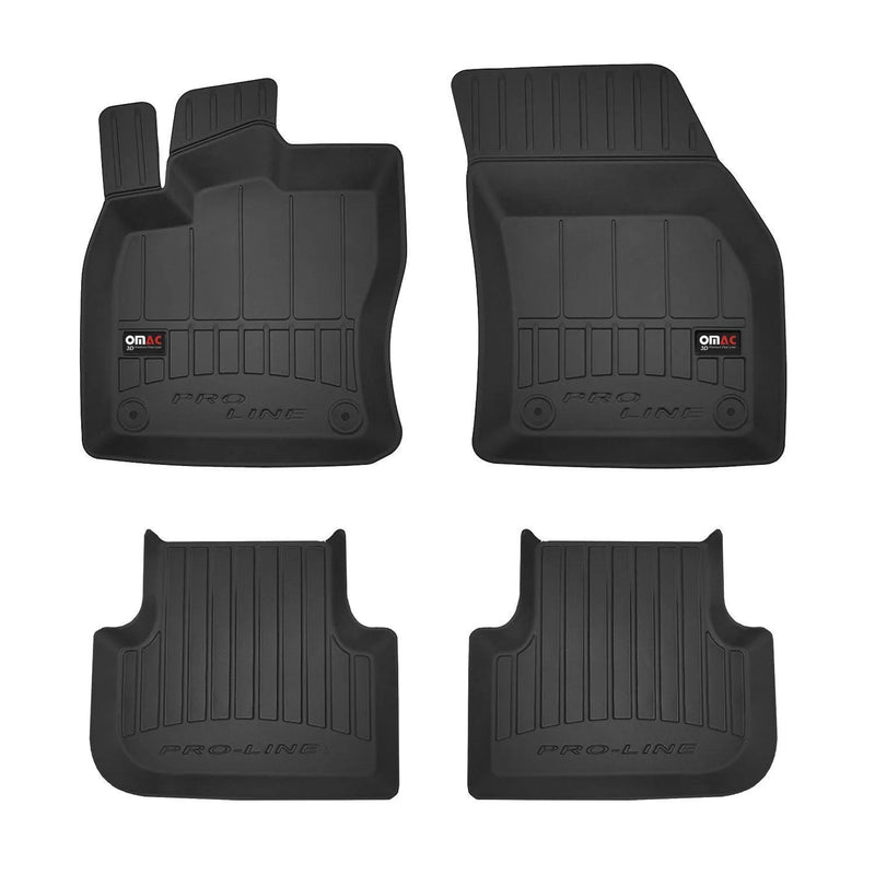 2018-2024 VW Tiguan Premium Floor Mats Liners Full Set All Weather Heavy Duty