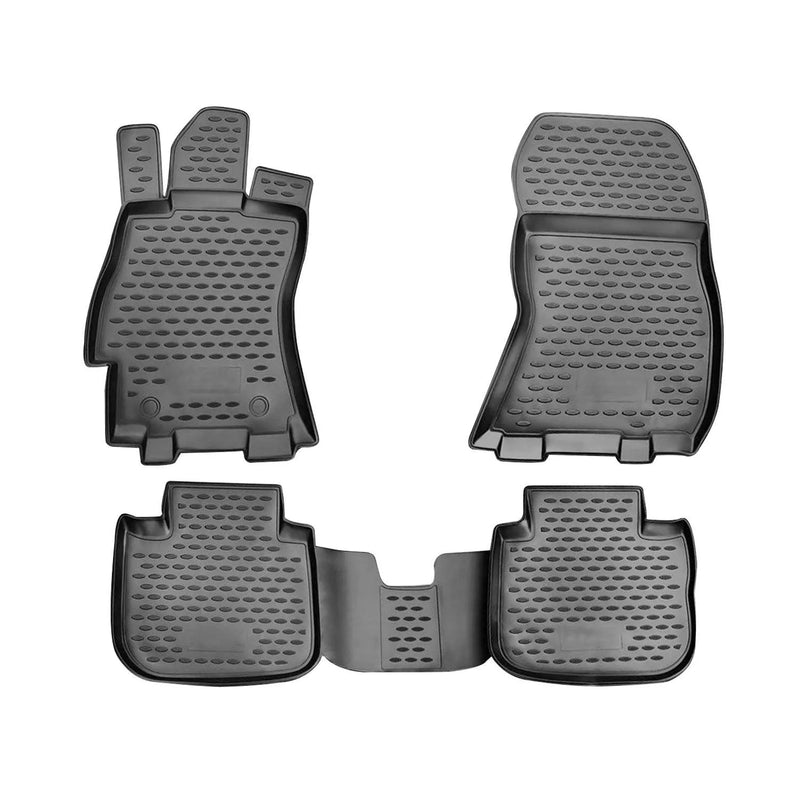 OMAC Floor Mats Liner for Subaru Legacy 2015-2018 Black TPE All-Weather 4 Pcs - OMAC USA