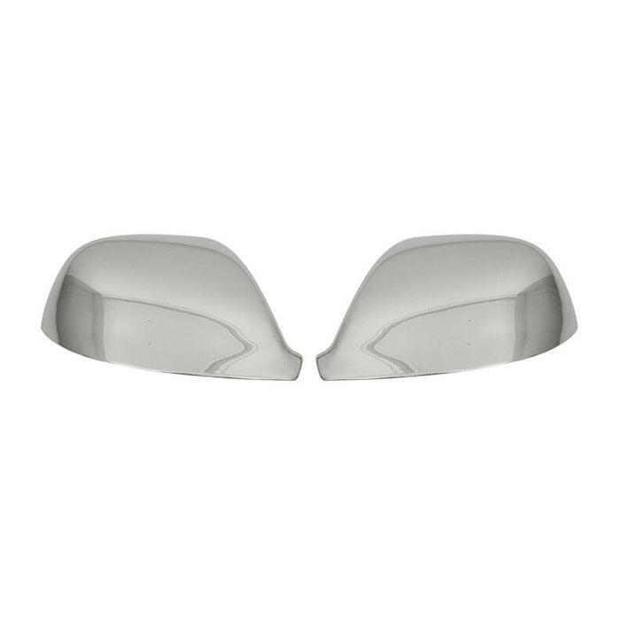 Side Mirror Cover Caps fits VW Amarok 2010-2016 Stainless Steel Silver 2Pcs