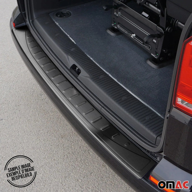 Rear Bumper Sill Cover Protector Guard for Ford Escape 2013-2019 Steel Dark - OMAC USA