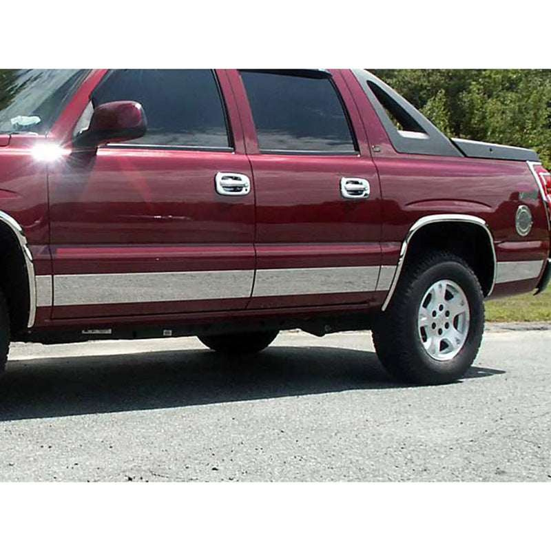 2000-2006 Chevrolet Suburban Stainless Rocker Panel Trim 10Pc