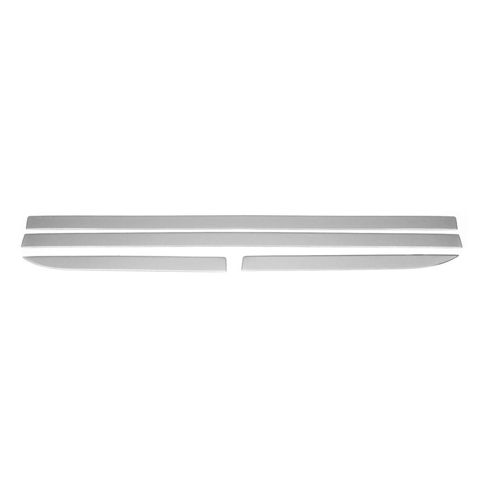 Side Door Molding Trim Skirt Garnish for Volvo XC90 2016-2024 Steel Silver 4 Pcs
