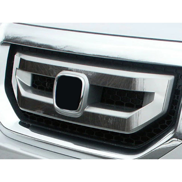 Stainless Steel Grille Accent 1Pc Fits 2009-2011 Honda Pilot