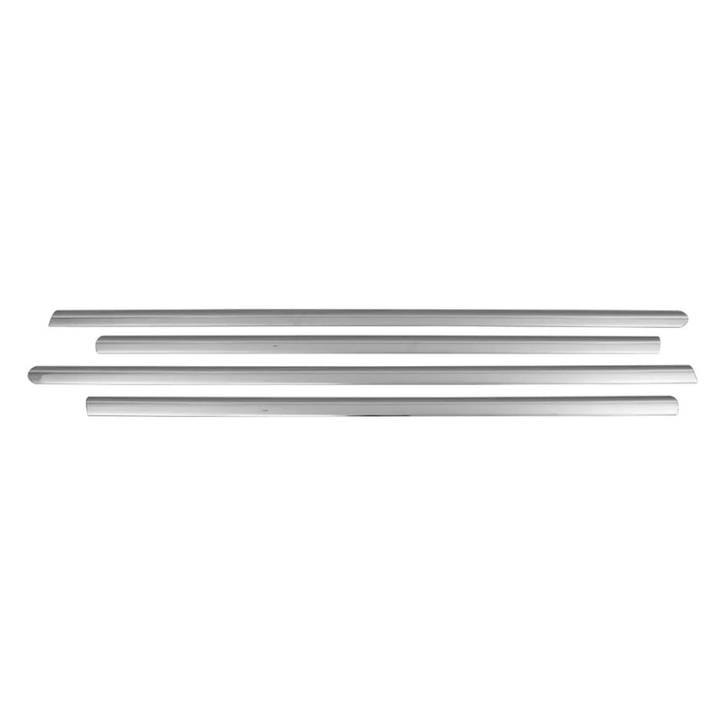 Window Molding Trim Streamer for Mercedes C Class W203 2001-2009 S. Steel 4x - OMAC USA