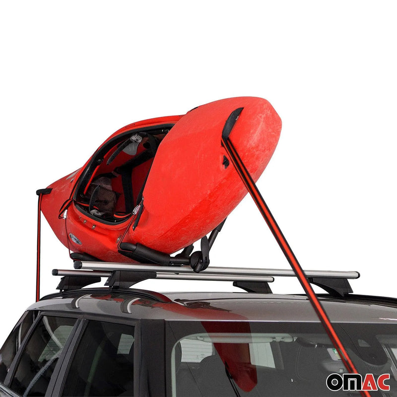 Canoe Boat Surf Kayak Roof Rack Car SUV Truck Top Mount Carrier Cross J-Bar 2 Pc