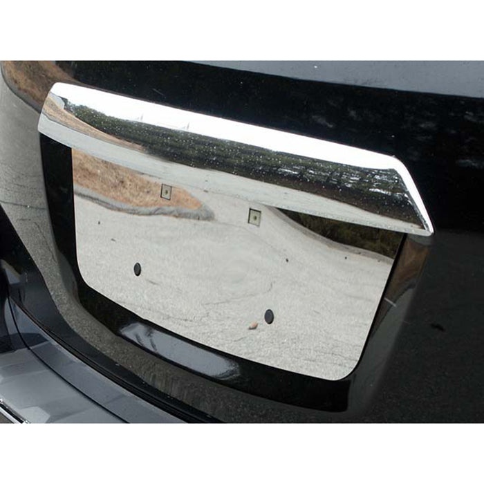 Stainless License Plate Bezel 1Pc Fits 2010-2017 Chevrolet Equinox