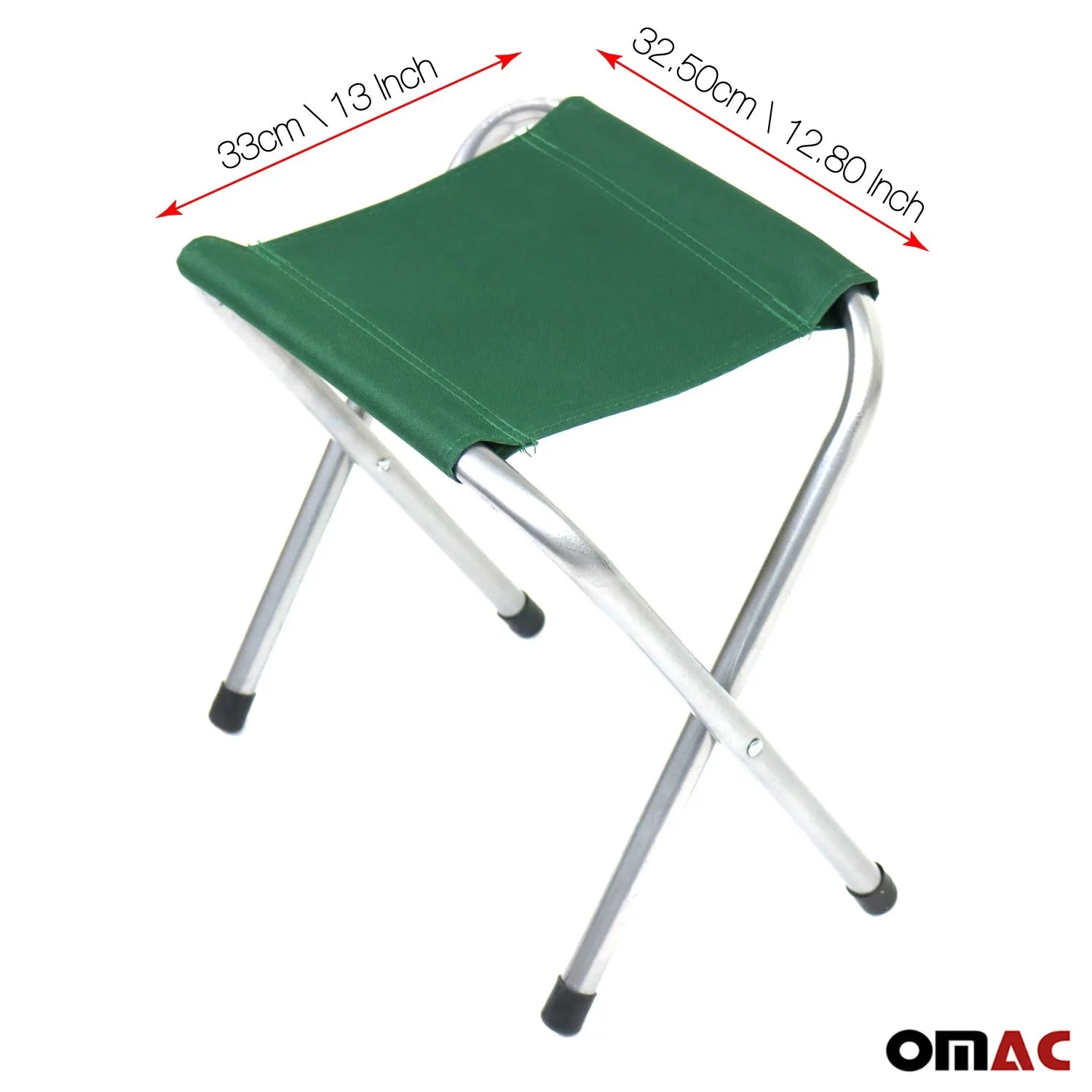 New Folding Camping Chair Beach Seat Fishing BBQ Picnic Waterproof Outdoor Green